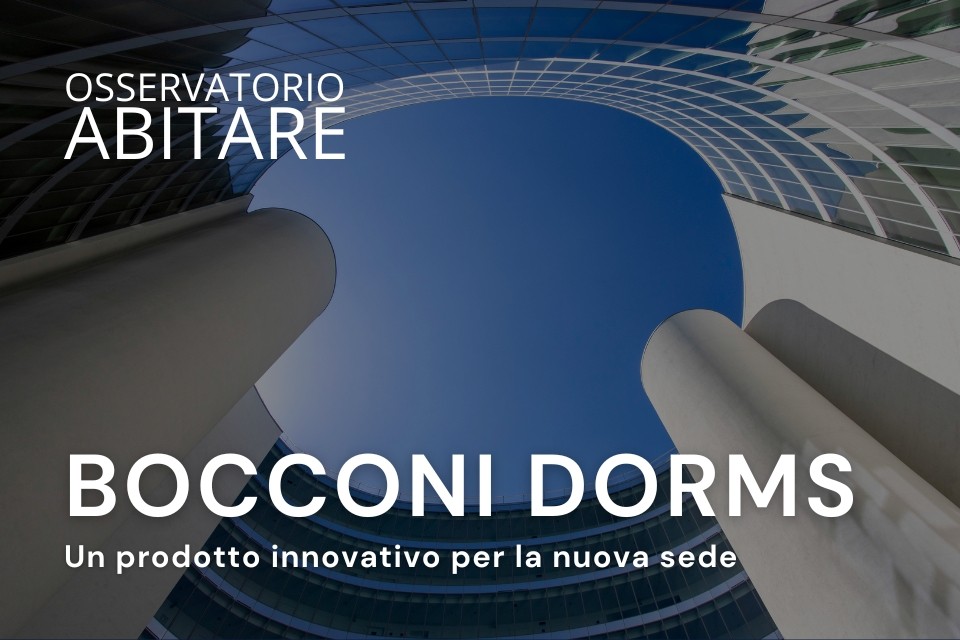 Un prodotto innovativo per il nuovo “Bocconi DORMS” (Anteprima)