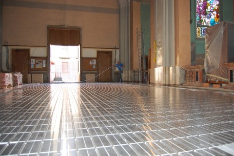 Sistema radiante a secco DRY 45 - Chiesa (4 / 26 Immagini)