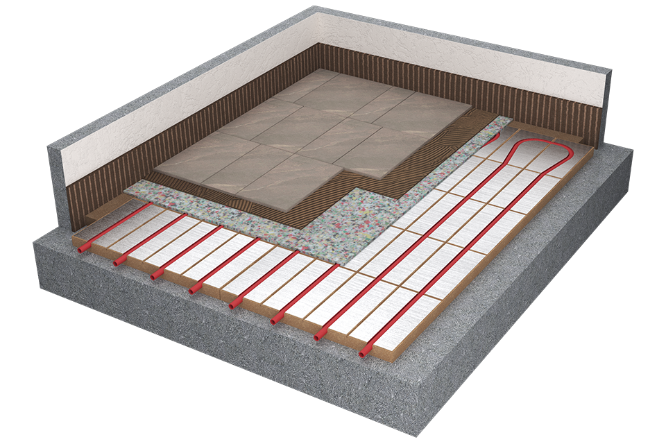 Soluzione per posa di piastrelle fino a 80x80 cm (Anteprima)