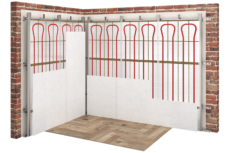 Sistema a parete ignifugo ROCK40 (Anteprima)